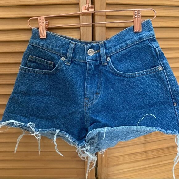 Bolongaro Trevor Denim High Rise shorts size 24 - Picture 3 of 7